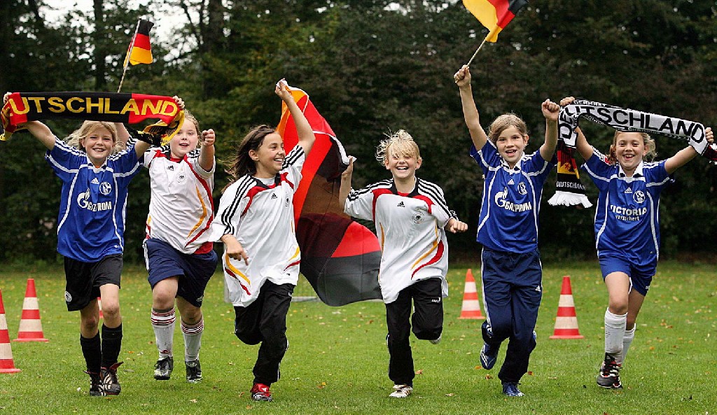 Westfälische Nachrichten zu Besuch bei den U 11-Mädchen