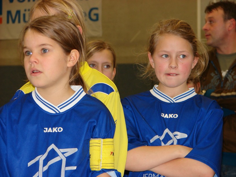 U13-Mä: 3. Platz bei den Hallenstadtmeisterschaften - Jule Krützmann (U11) und Melanie Ziegner (U13) beste Torhüterinnen