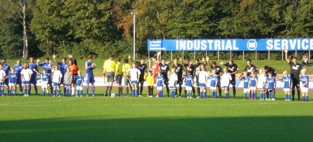 U8 beim Benefizspiel gegen Preußen Münster