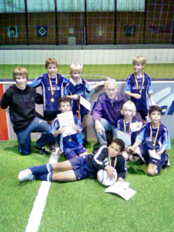 U9-1 Turniersieger beim goal-AS Indoor Cup 2009 in Harsewinkel