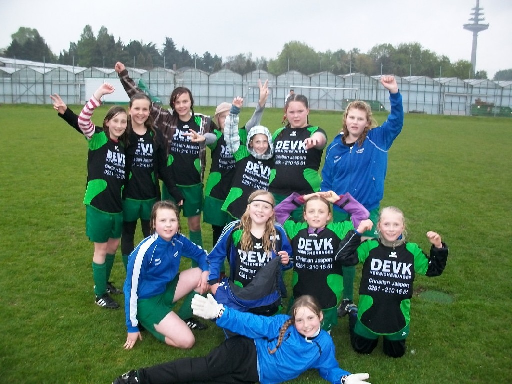 U13-2 Mädchen: 6:0 bei Saxonia gewonnen