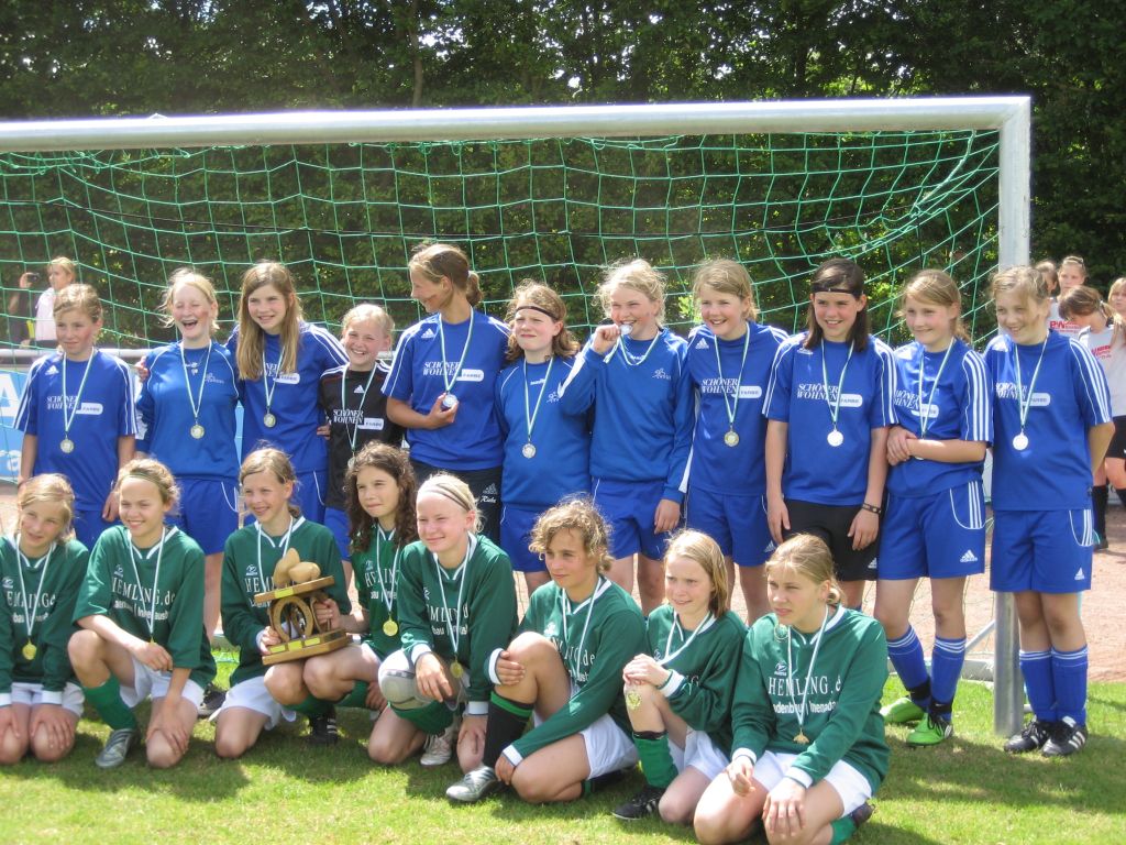 U13-Mädchen: 2. Platz beim Turnier in Wessum erreicht