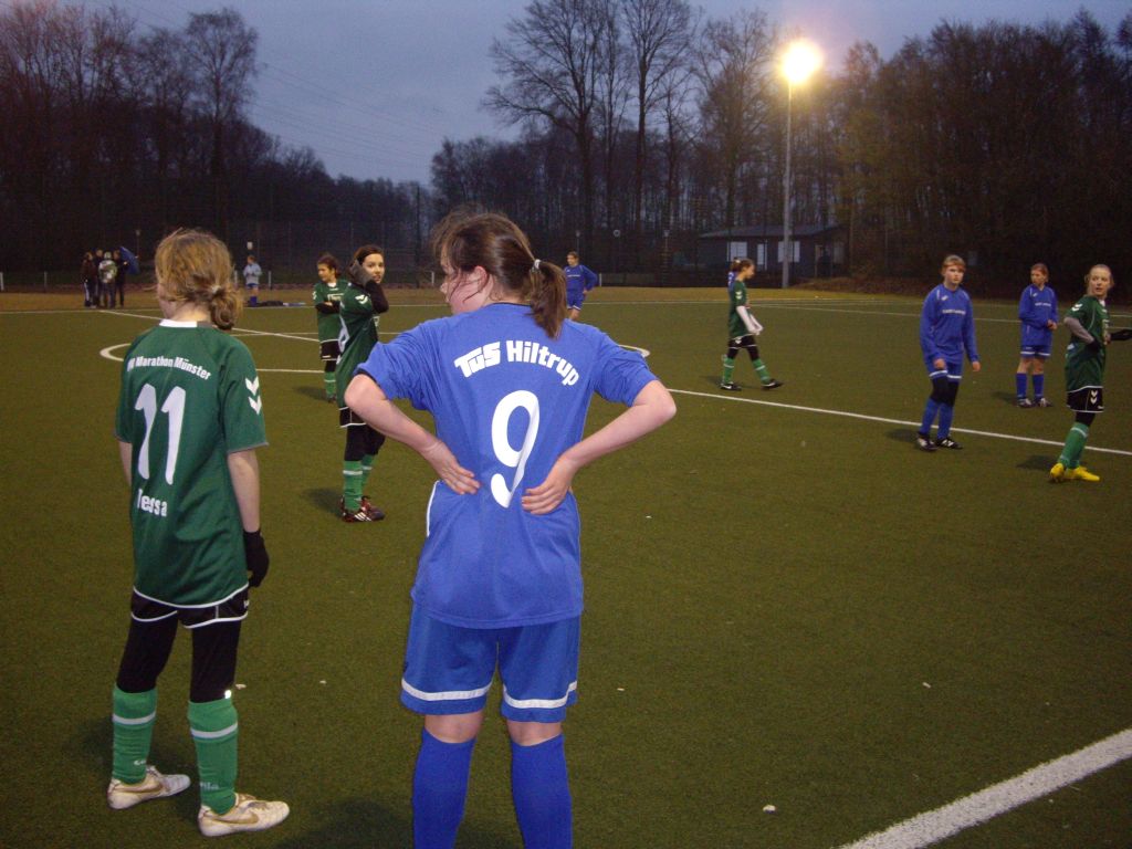 U13-Mädchen: 1. Pokalrunde überstanden:  7:1 Sieg gegen Marathon Münster