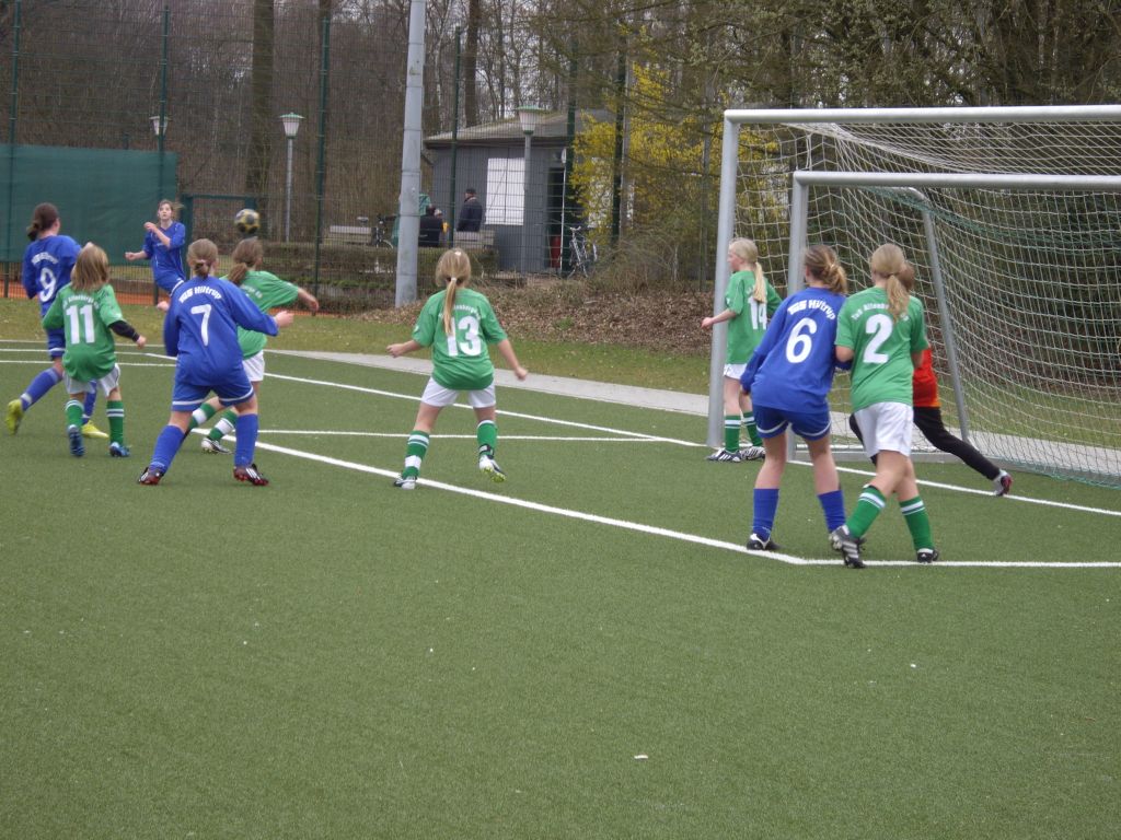 U13-Mädchen: nächster Sieg: 5:2 Sieg gegen Altenberge - Hinrundenmeister der Leistungsliga