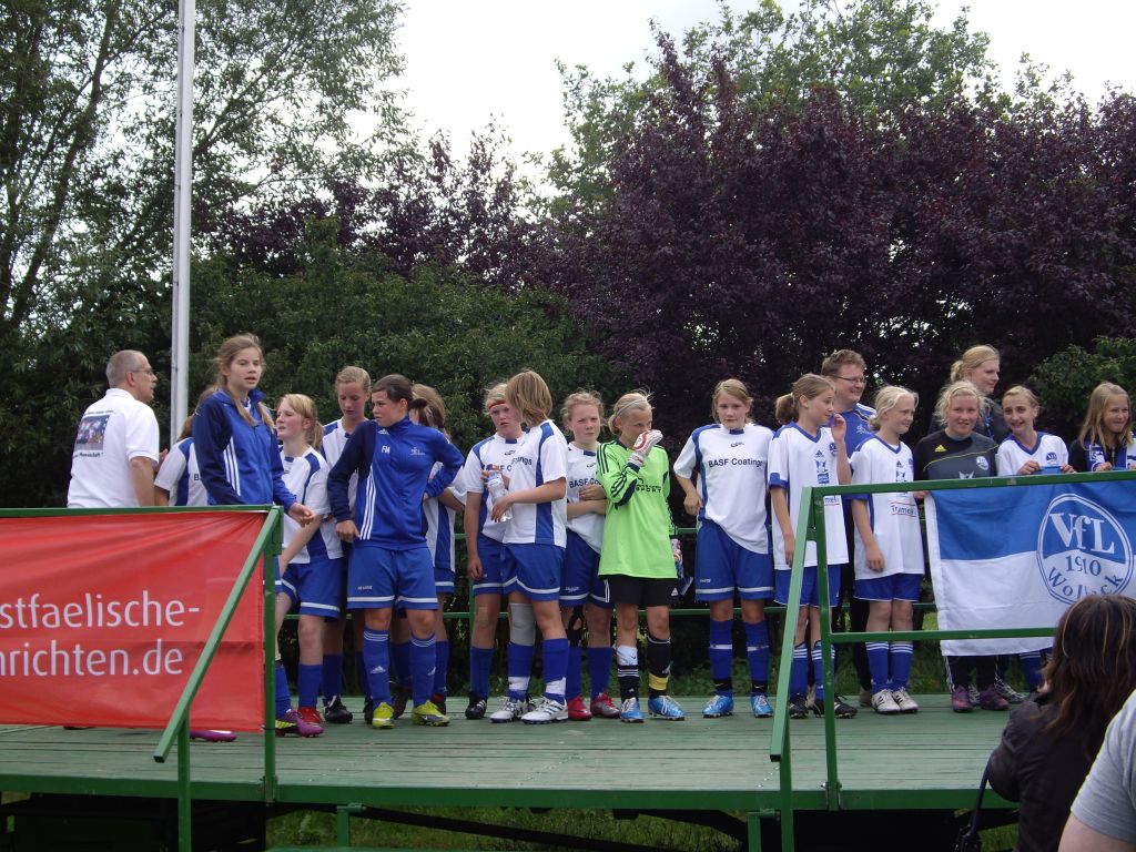 U13-Mädchen: 3:7 Niederlage im Pokalfinale gegen Wolbeck