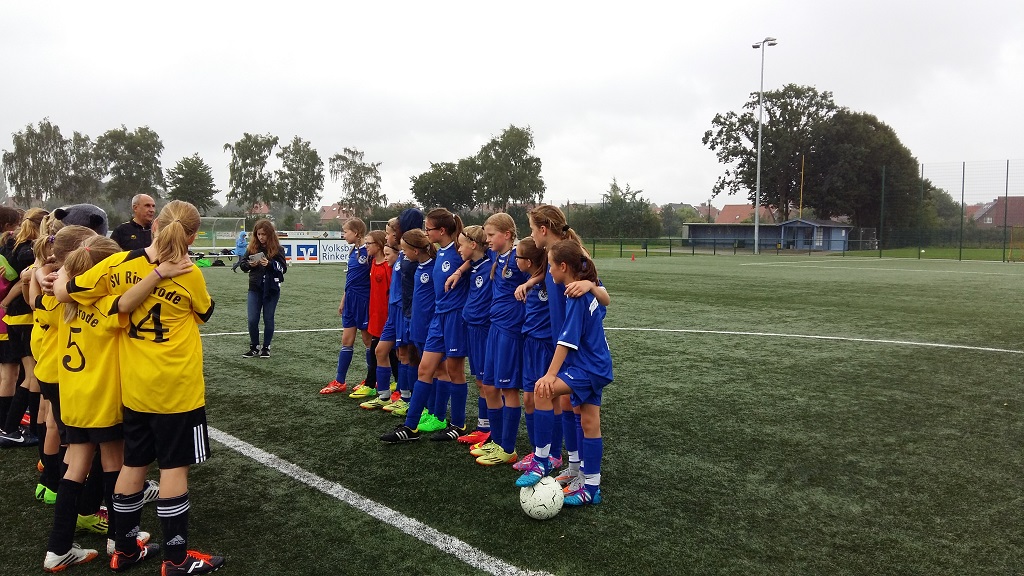U13-Mädchen: 6:0 Sieg in Rinkerode
