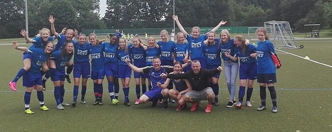U15 Mädels feiern Meisterschaft in der Leistungsliga