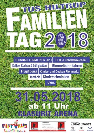 TuS Familientag: Do, 31. Mai (Fronleichnam)