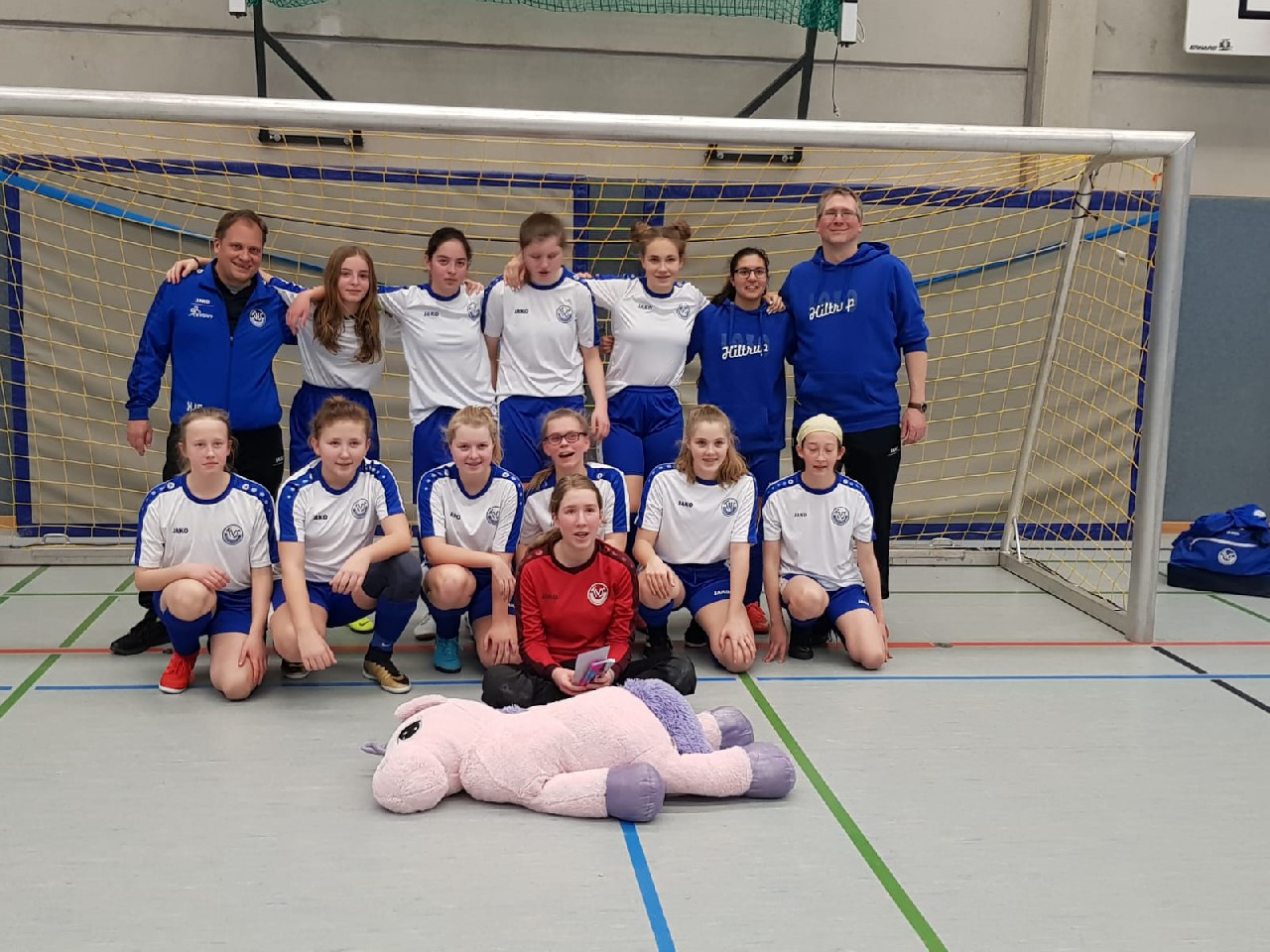 2. Platz der U15 Mädchen beim Girlscup 2019