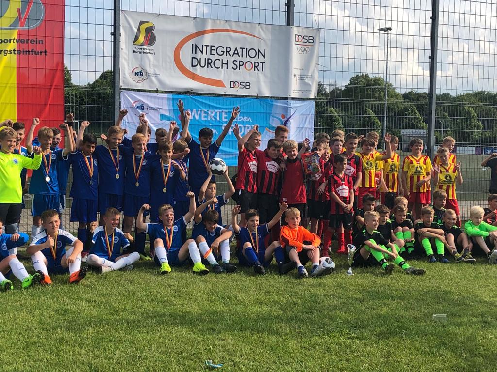 U11-1: Hiltruper E1 gewinnt den VR-Bank Cup beim SV Burgsteinfurt