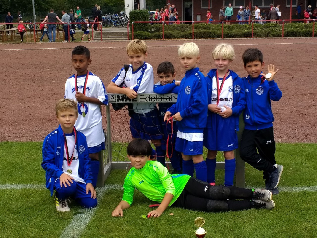 U10-1: Knappe Niederlage im Finale des Volksbank-Cups in Everswinkel