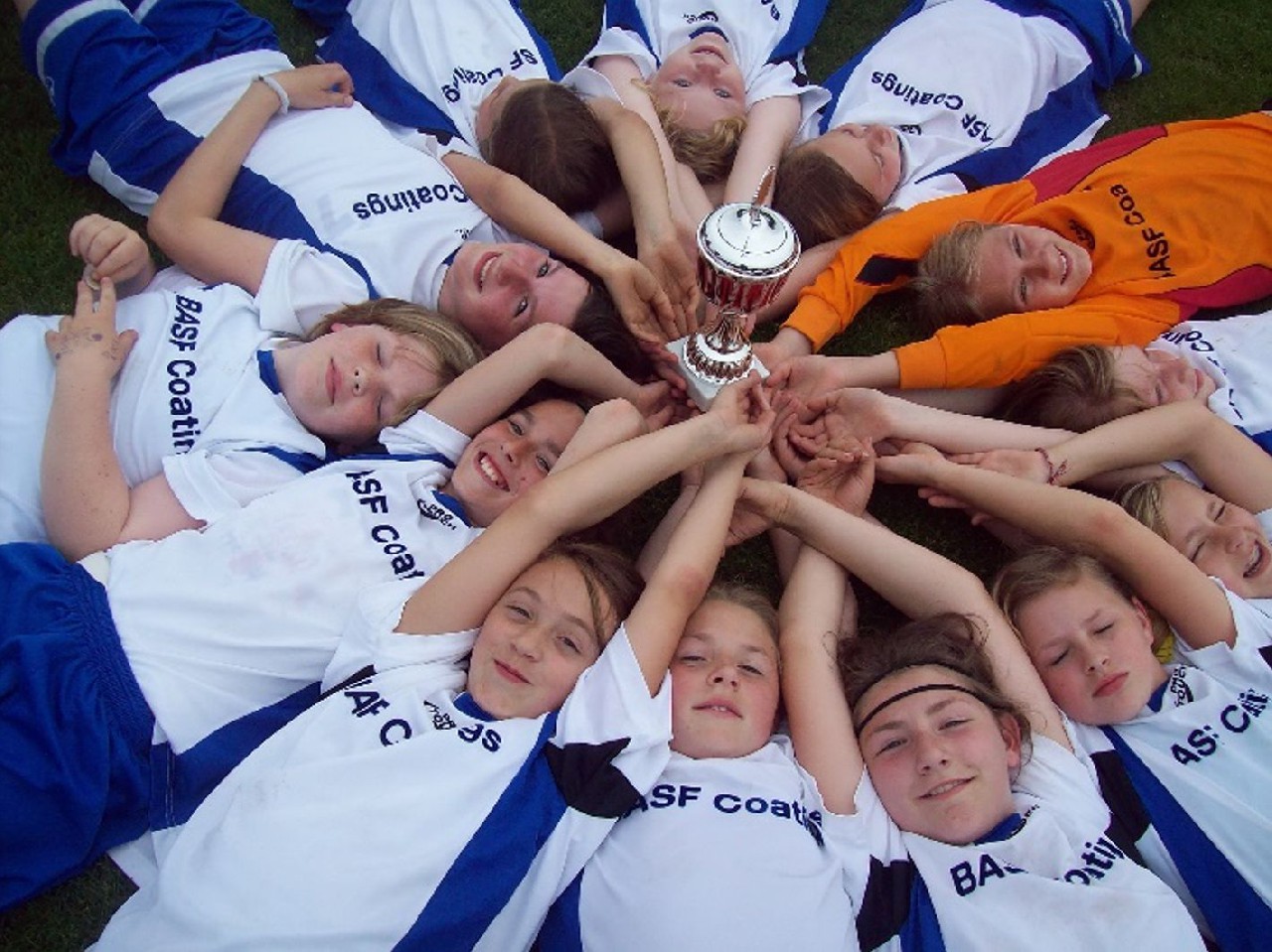 Gründung des TuS Mädchenfußballs vor 15 Jahren, in 2005