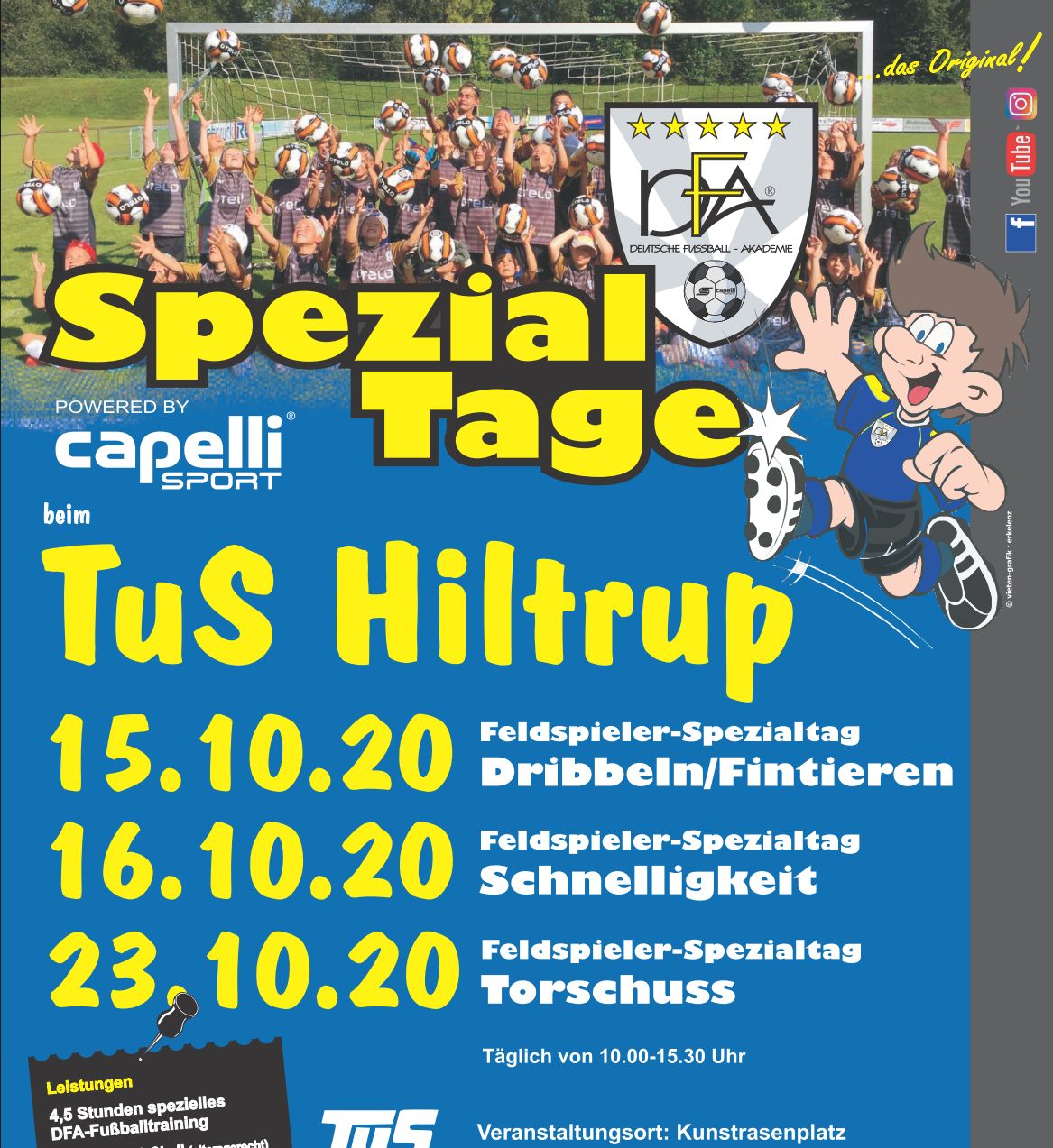 Fußballtage in den Herbstferien