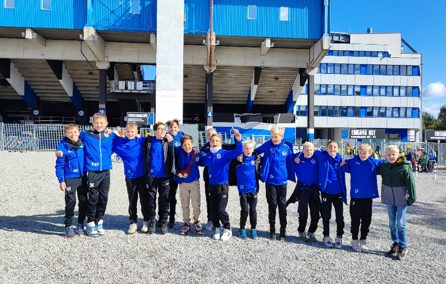 U13-1 auf der Bielefelder Alm: von Fußballer zu Fußballer