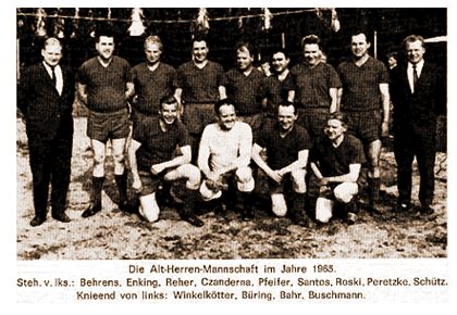 Alt-Herren-Mannschaft 1965
