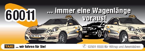 Taxi-Zentrale Münster - Hiltrup - Schnell, sicher, günstig, Für Hiltrup und Amelsbüren